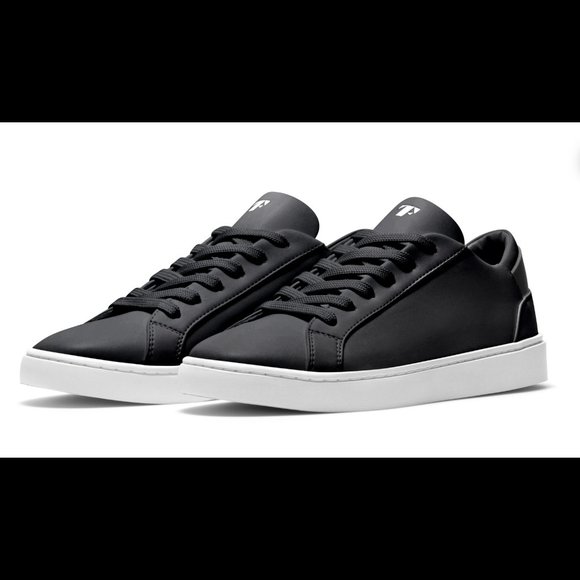 Thousand Fell Men's Lace Up Shoes in Black - ZERO WASTE SNEAKERS - Picture 3 of 10